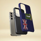 British Virgin Islands Flag Tough Phone Case - Irie Blues Boutique