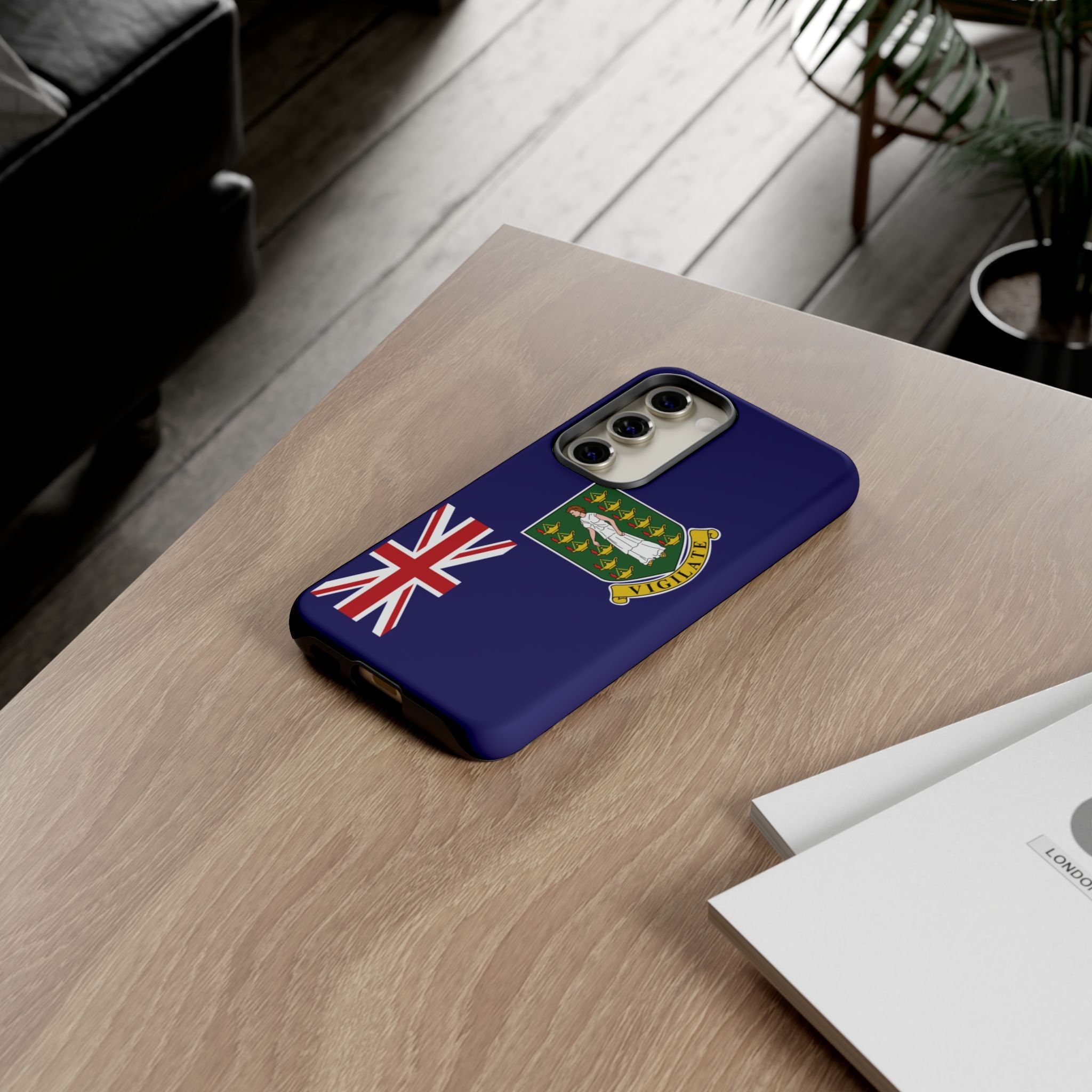 British Virgin Islands Flag Tough Phone Case - Irie Blues Boutique