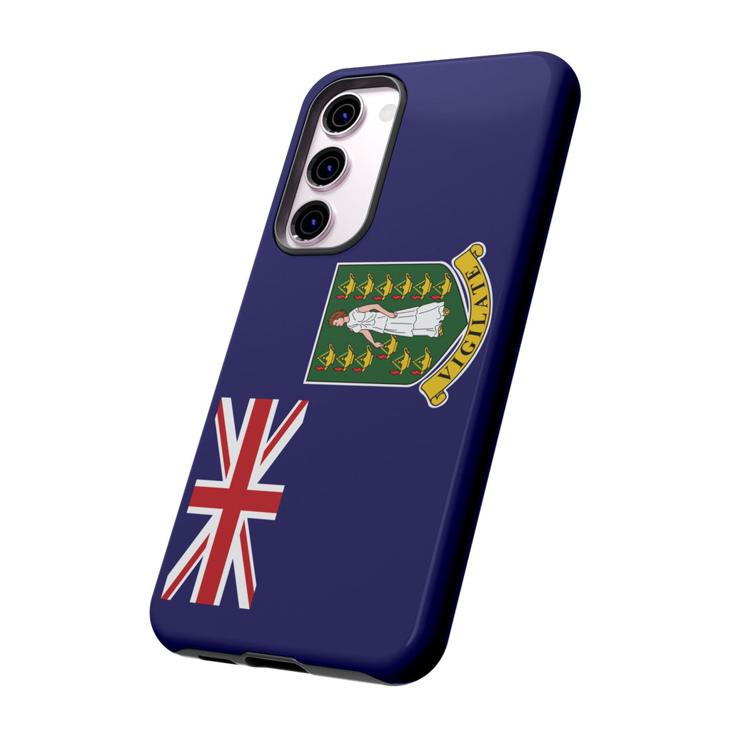 British Virgin Islands Flag Tough Phone Case - Irie Blues Boutique