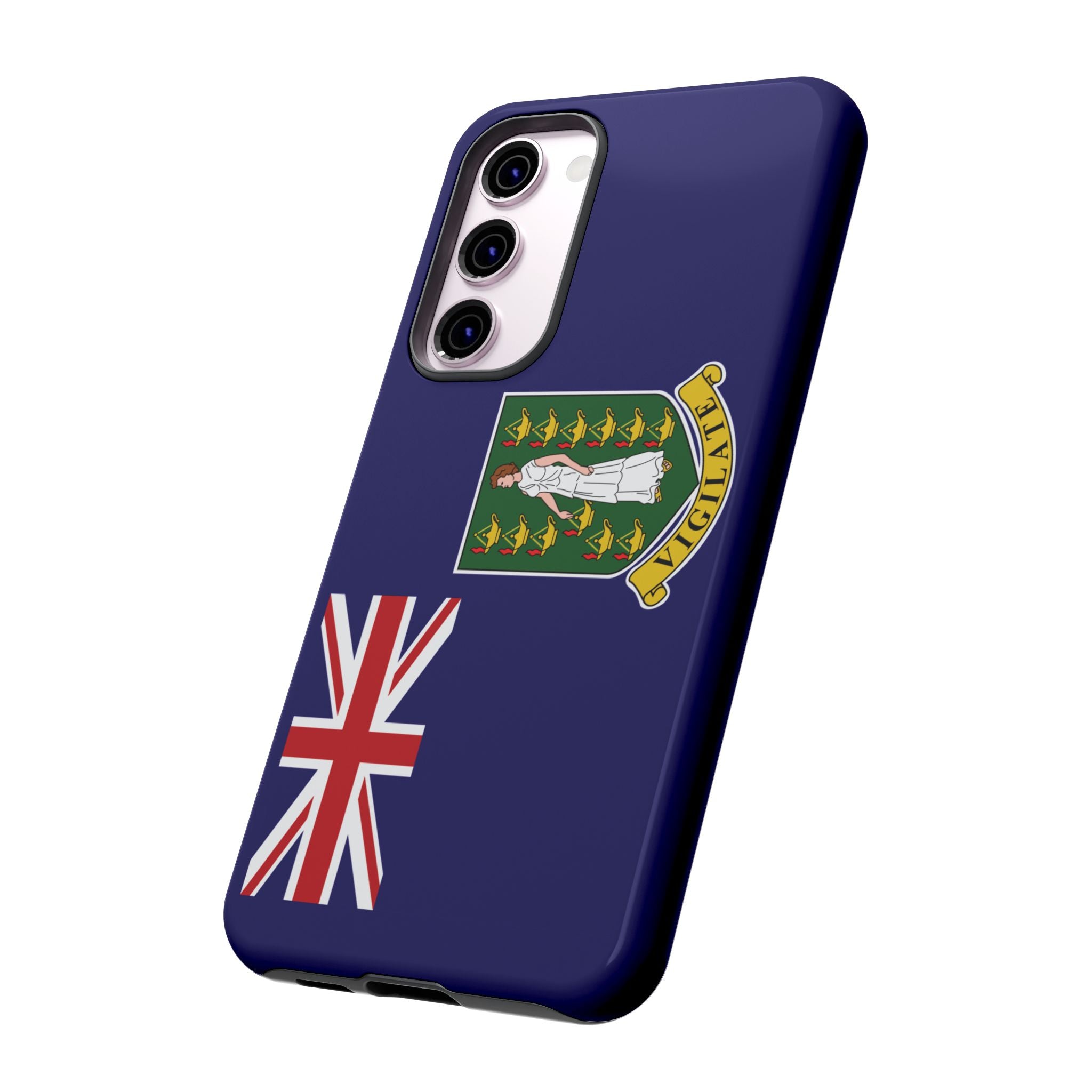 British Virgin Islands Flag Tough Phone Case - Irie Blues Boutique