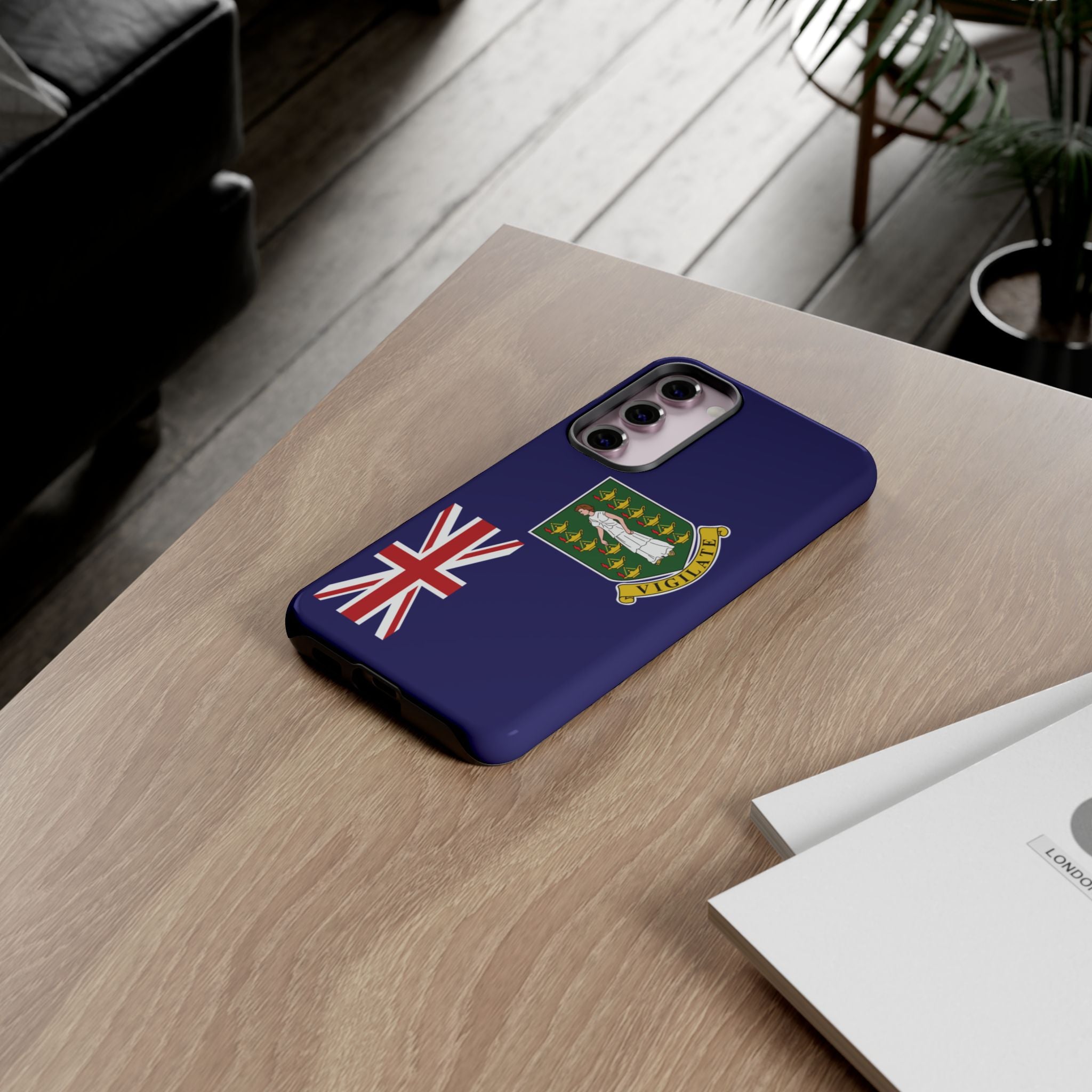 British Virgin Islands Flag Tough Phone Case - Irie Blues Boutique