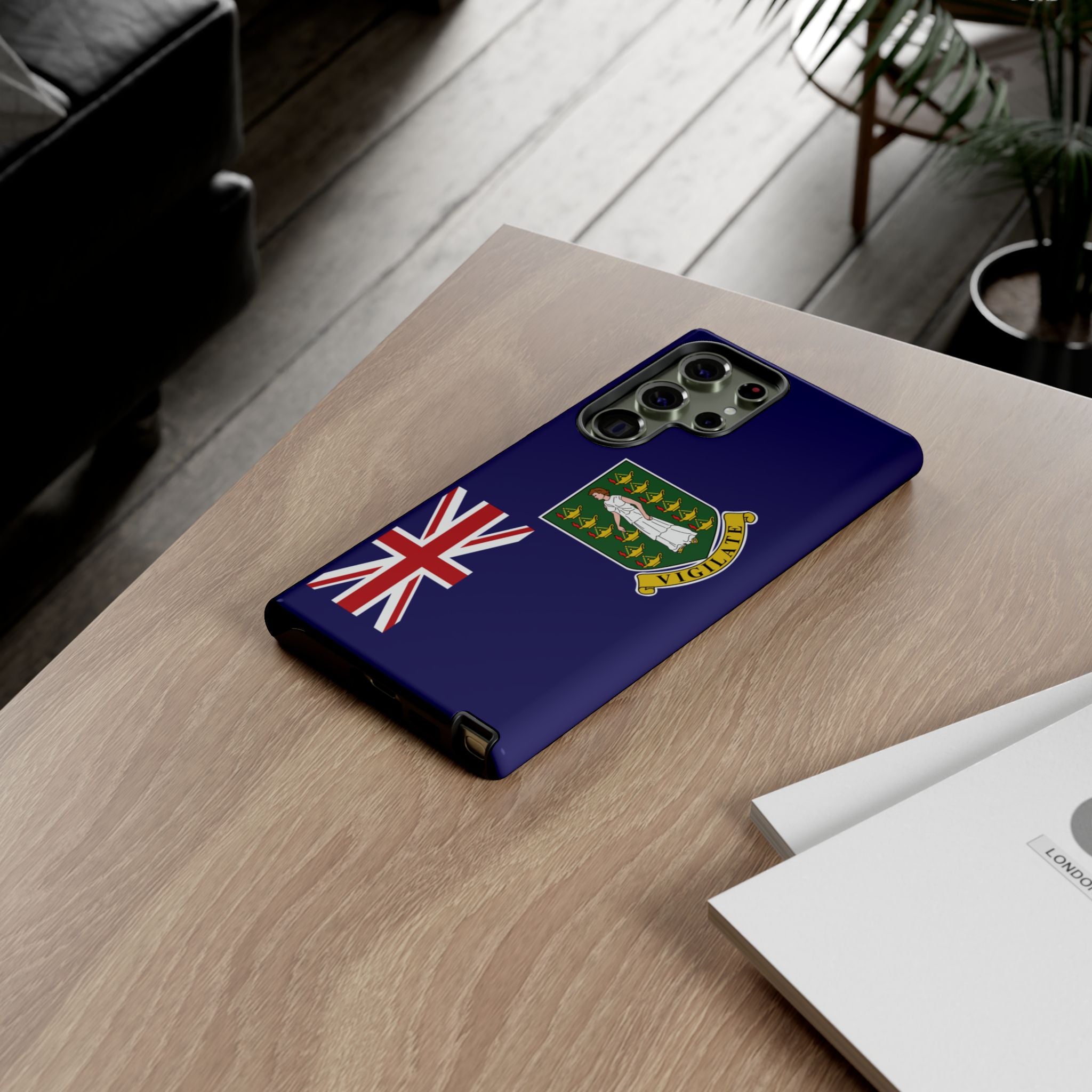 British Virgin Islands Flag Tough Phone Case - Irie Blues Boutique