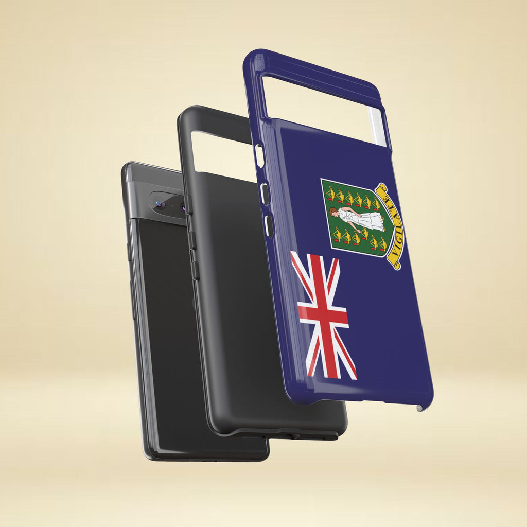 British Virgin Islands Flag Tough Phone Case - Irie Blues Boutique