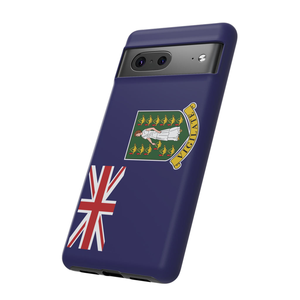 British Virgin Islands Flag Tough Phone Case - Irie Blues Boutique