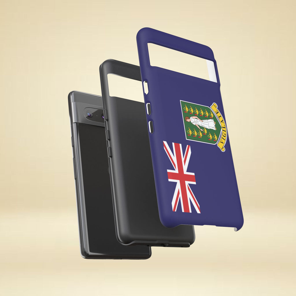 British Virgin Islands Flag Tough Phone Case - Irie Blues Boutique