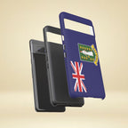 British Virgin Islands Flag Tough Phone Case - Irie Blues Boutique