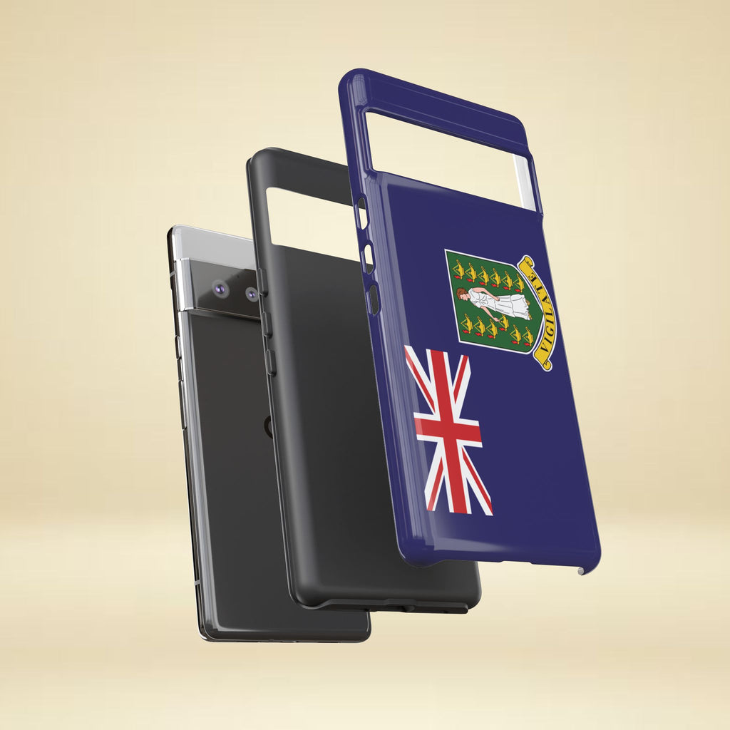British Virgin Islands Flag Tough Phone Case - Irie Blues Boutique