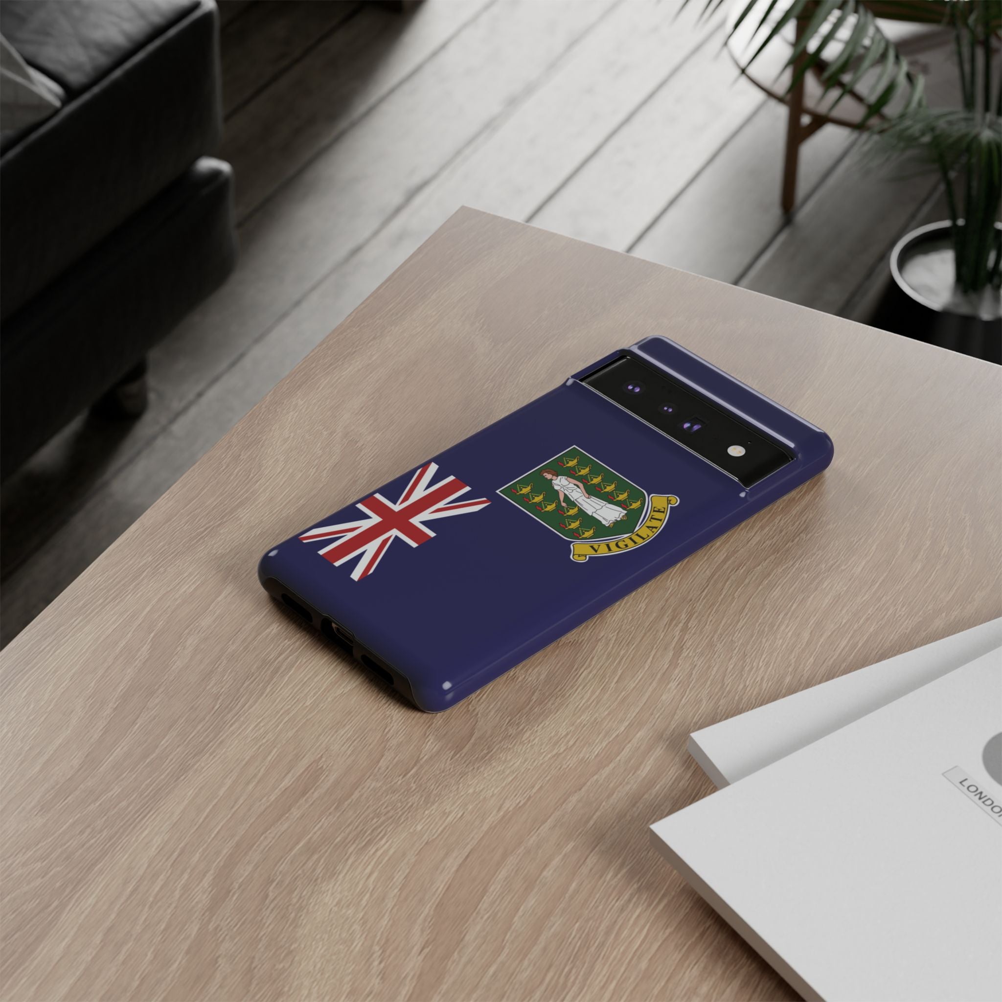 British Virgin Islands Flag Tough Phone Case - Irie Blues Boutique