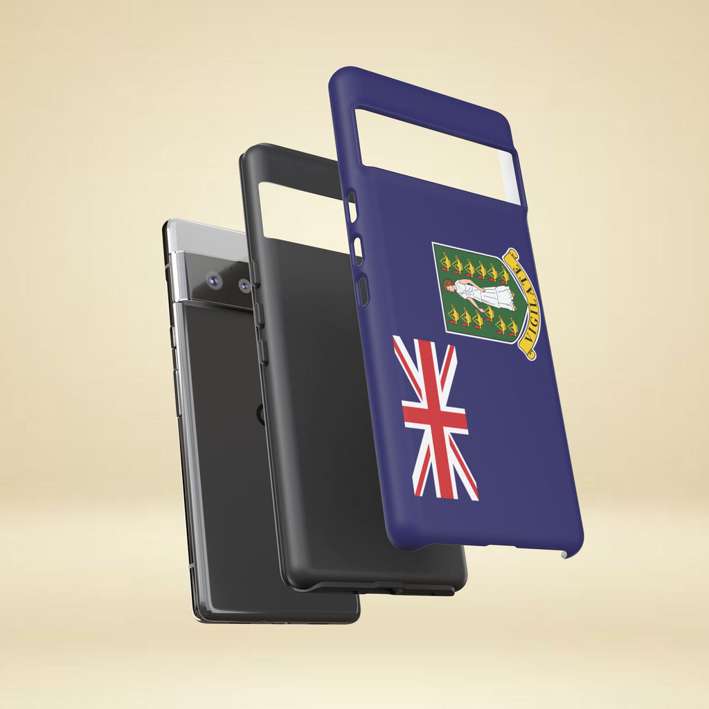 British Virgin Islands Flag Tough Phone Case - Irie Blues Boutique