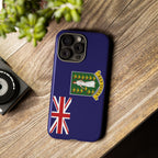 British Virgin Islands Flag Tough Phone Case - Irie Blues Boutique
