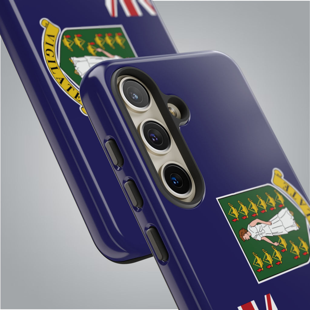 British Virgin Islands Flag Tough Phone Case - Irie Blues Boutique