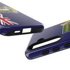 British Virgin Islands Flag Tough Phone Case - Irie Blues Boutique