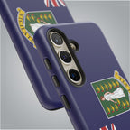 British Virgin Islands Flag Tough Phone Case - Irie Blues Boutique