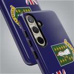 British Virgin Islands Flag Tough Phone Case - Irie Blues Boutique