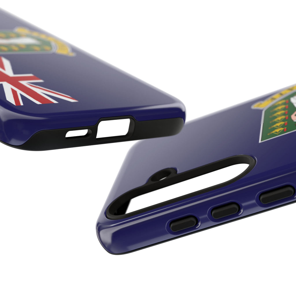 British Virgin Islands Flag Tough Phone Case - Irie Blues Boutique