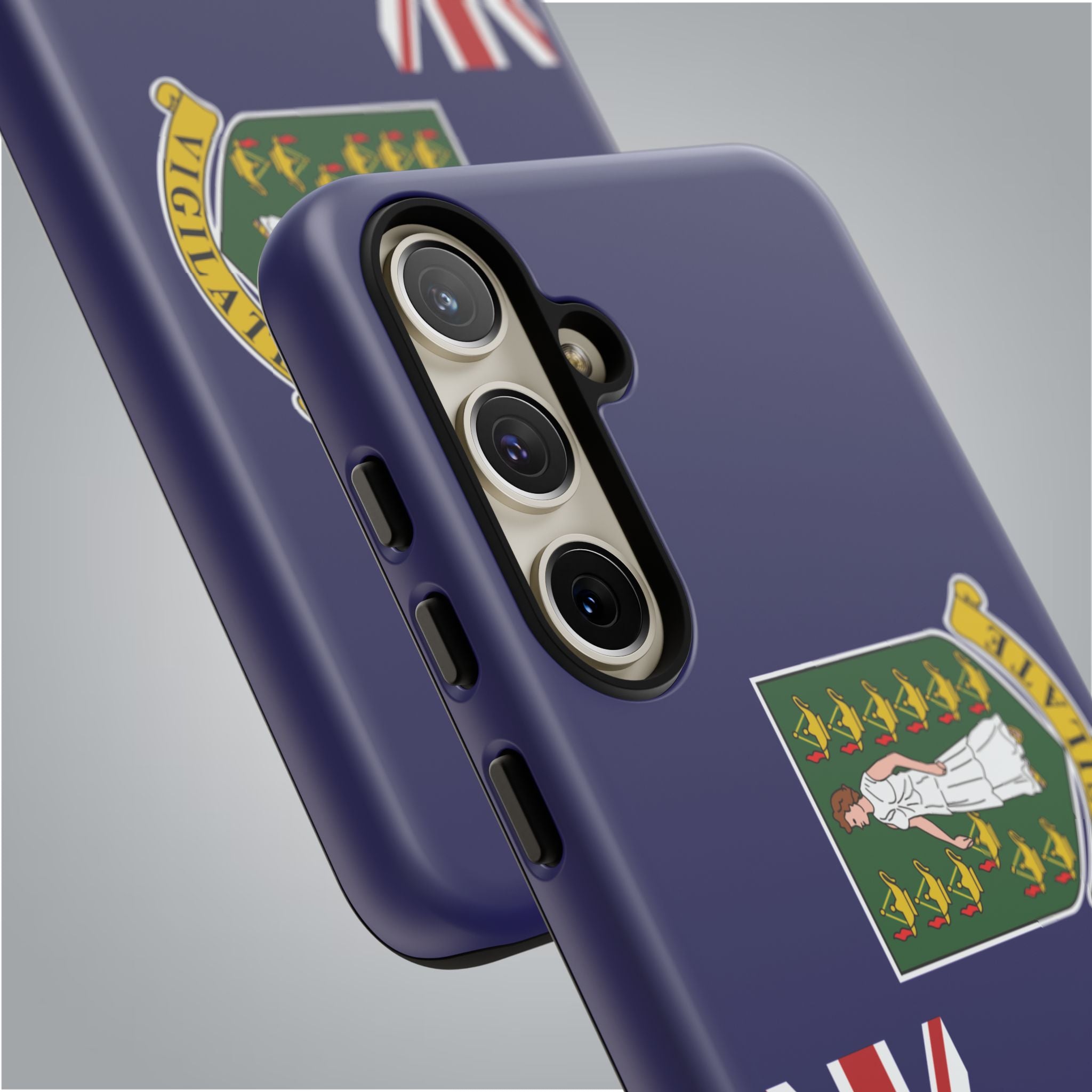 British Virgin Islands Flag Tough Phone Case - Irie Blues Boutique