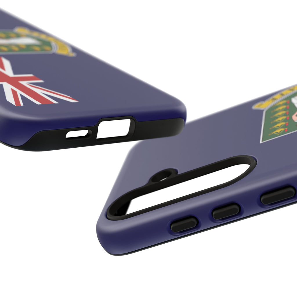 British Virgin Islands Flag Tough Phone Case - Irie Blues Boutique