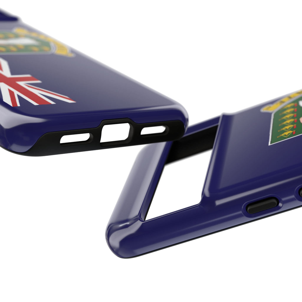British Virgin Islands Flag Tough Phone Case - Irie Blues Boutique