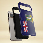 British Virgin Islands Flag Tough Phone Case - Irie Blues Boutique