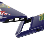 British Virgin Islands Flag Tough Phone Case - Irie Blues Boutique