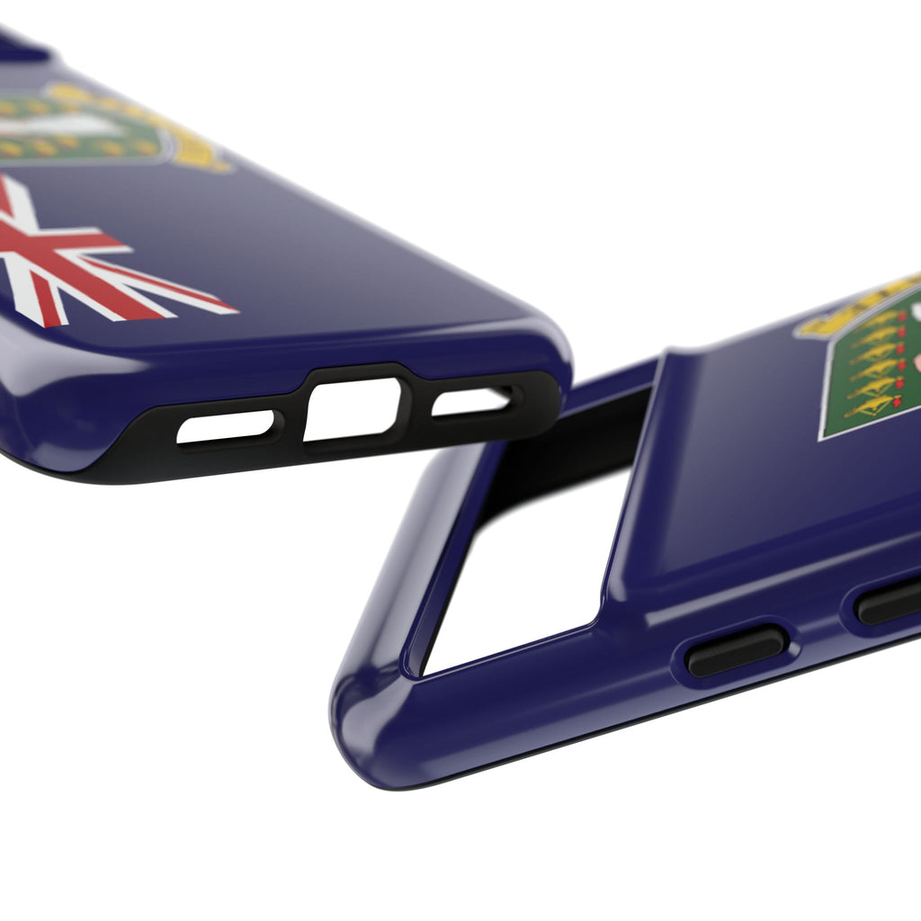 British Virgin Islands Flag Tough Phone Case - Irie Blues Boutique