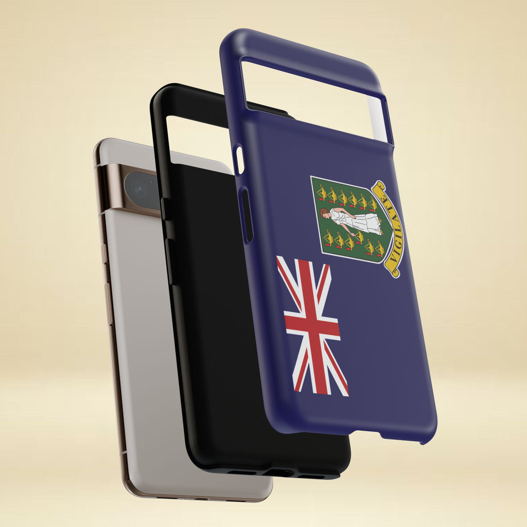 British Virgin Islands Flag Tough Phone Case - Irie Blues Boutique