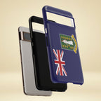 British Virgin Islands Flag Tough Phone Case - Irie Blues Boutique