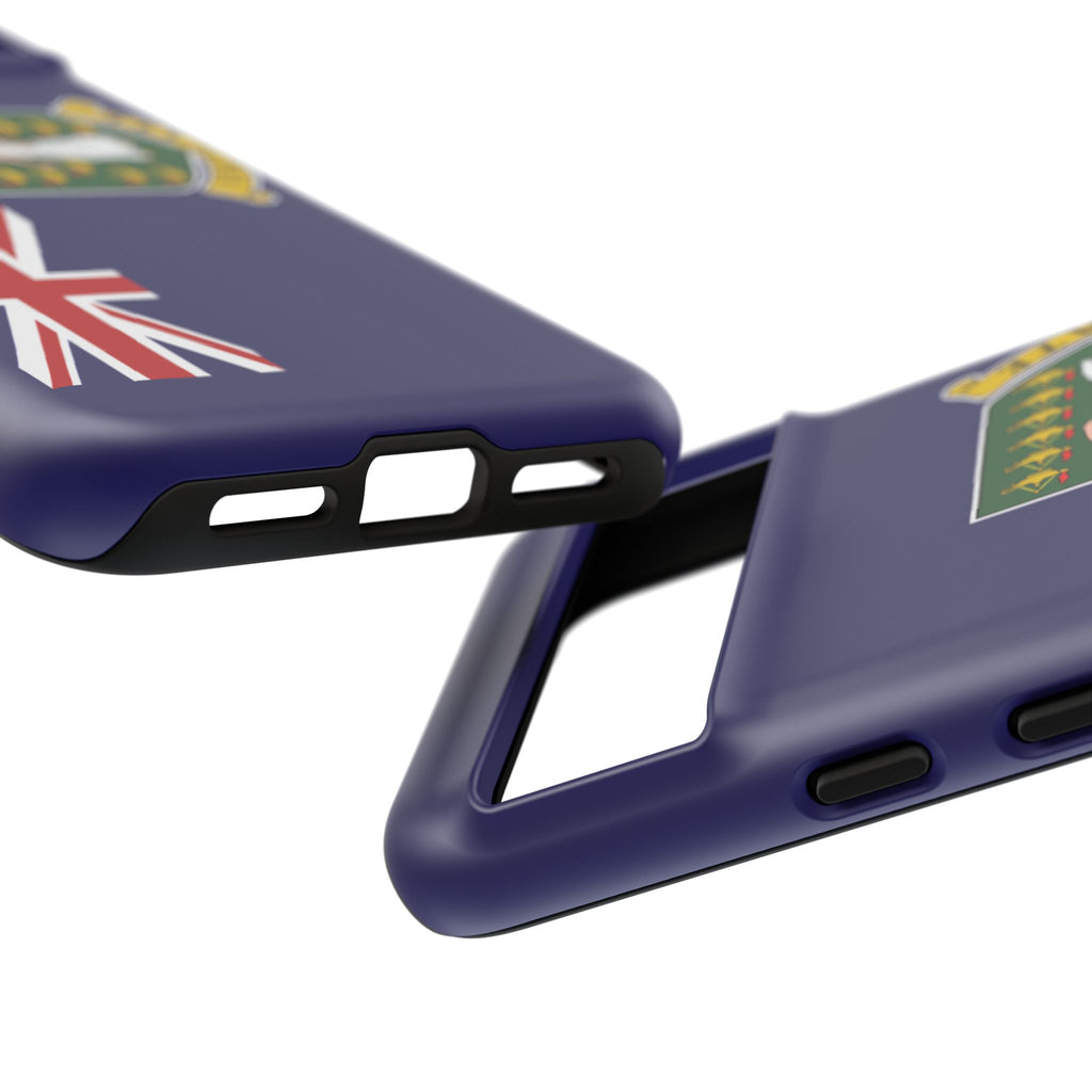 British Virgin Islands Flag Tough Phone Case - Irie Blues Boutique