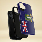 British Virgin Islands Flag Tough Phone Case - Irie Blues Boutique