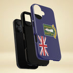 British Virgin Islands Flag Tough Phone Case - Irie Blues Boutique