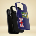 British Virgin Islands Flag Tough Phone Case - Irie Blues Boutique