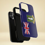 British Virgin Islands Flag Tough Phone Case - Irie Blues Boutique