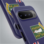 British Virgin Islands Flag Tough Phone Case - Irie Blues Boutique