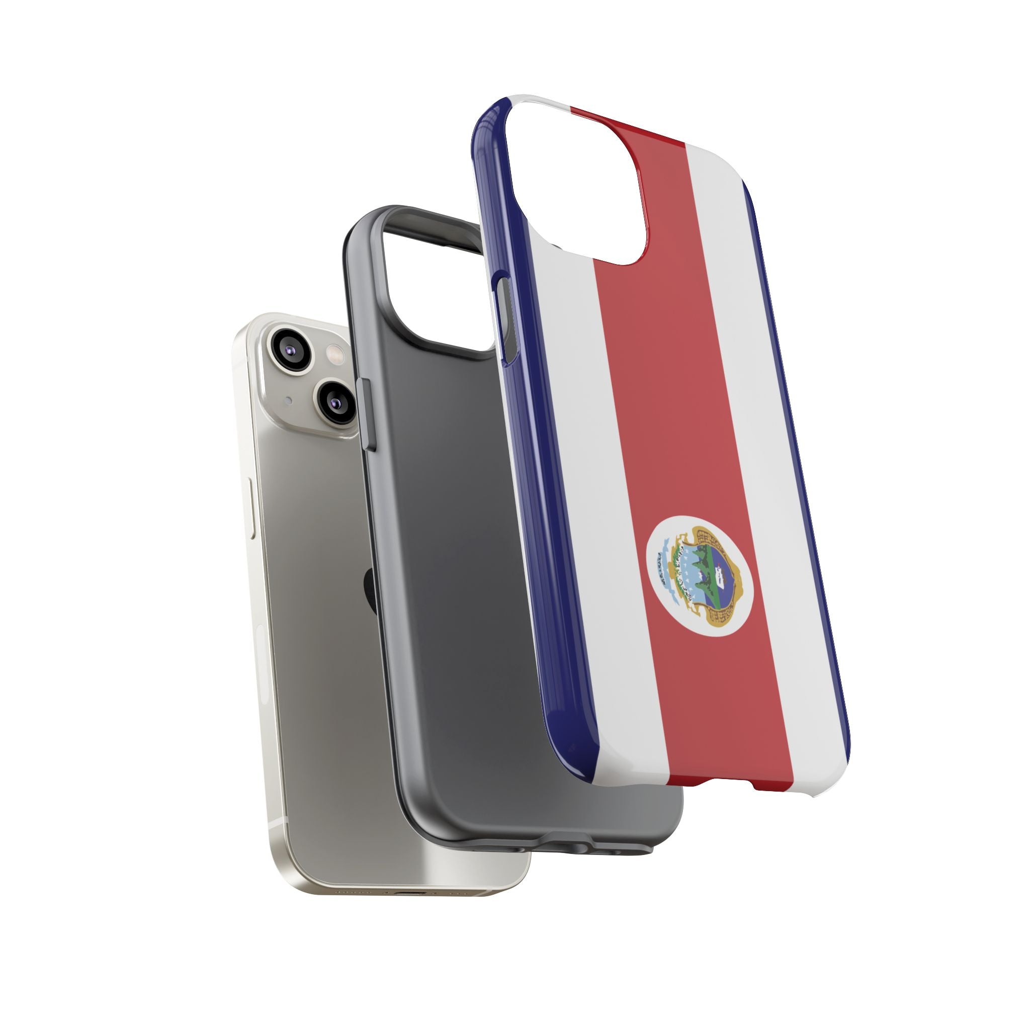 Costa Rica Flag Tough Phone Case - Irie Blues Boutique