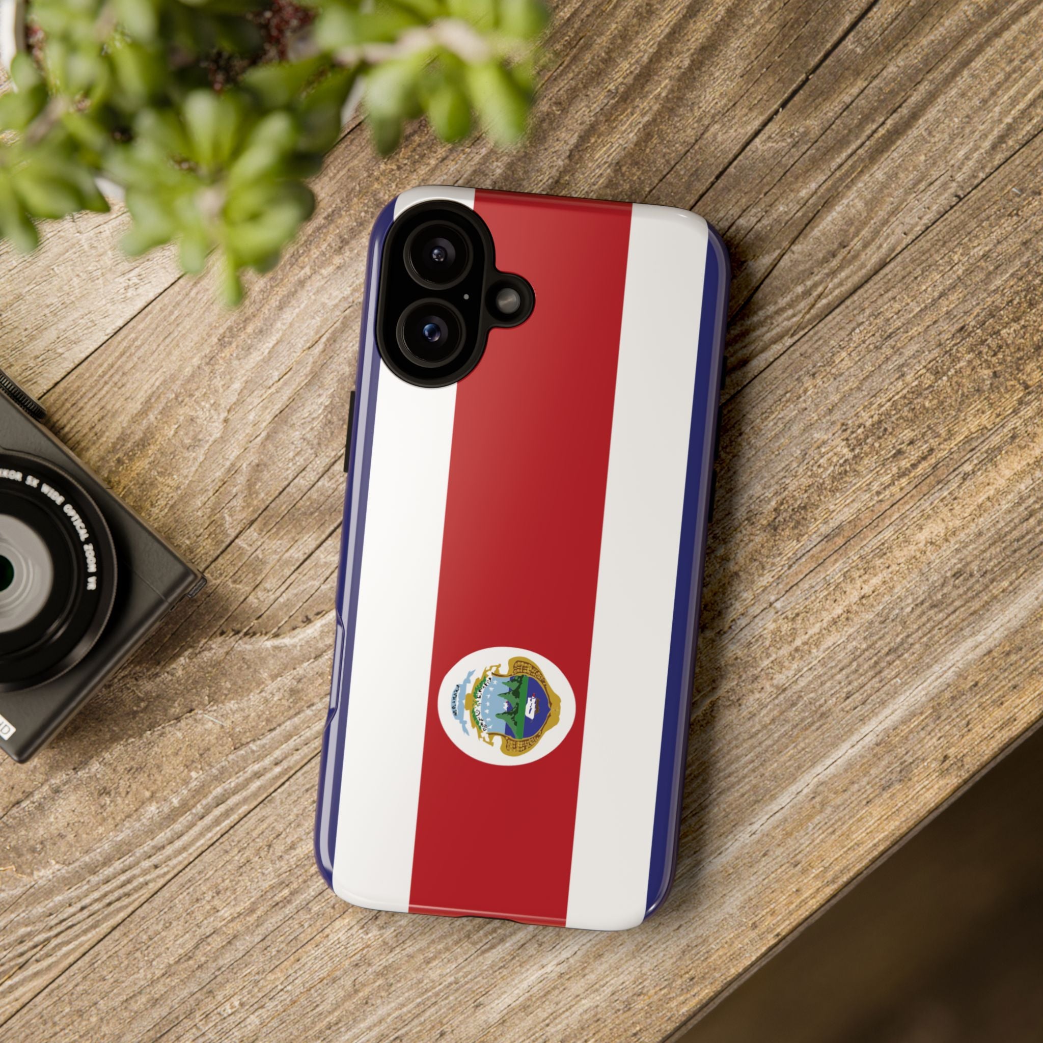 Costa Rica Flag Tough Phone Case - Irie Blues Boutique