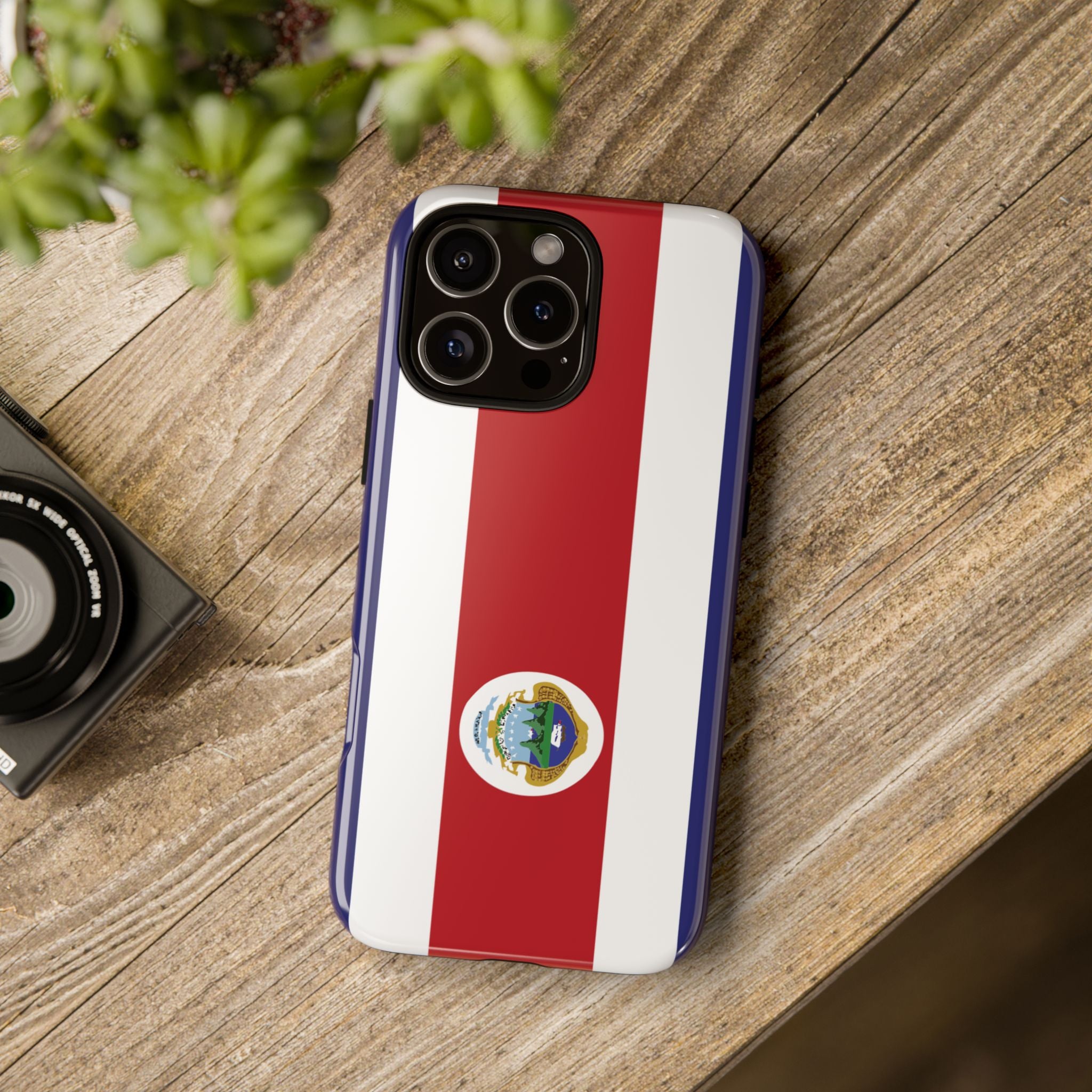 Costa Rica Flag Tough Phone Case - Irie Blues Boutique