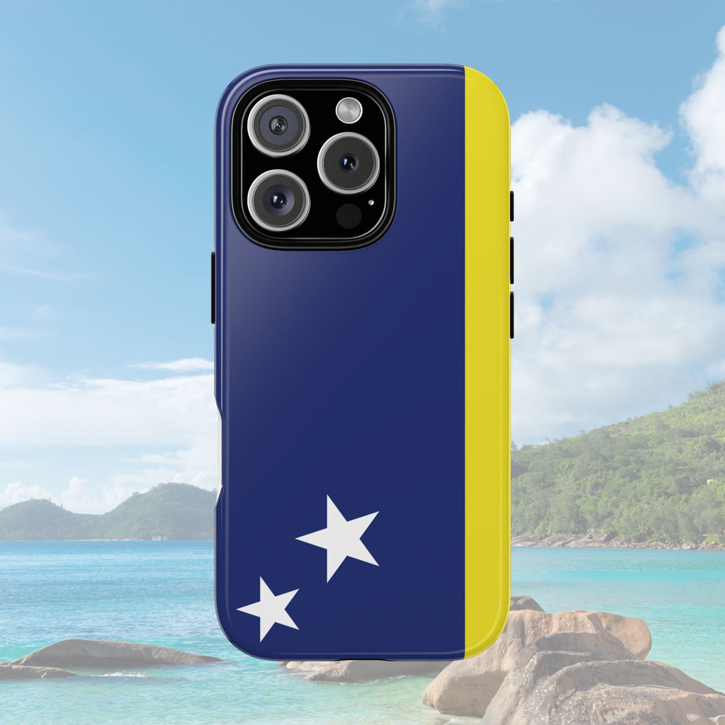 Curaçao Flag Tough Phone Case - Irie Blues Boutique