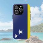 Curaçao Flag Tough Phone Case - Irie Blues Boutique