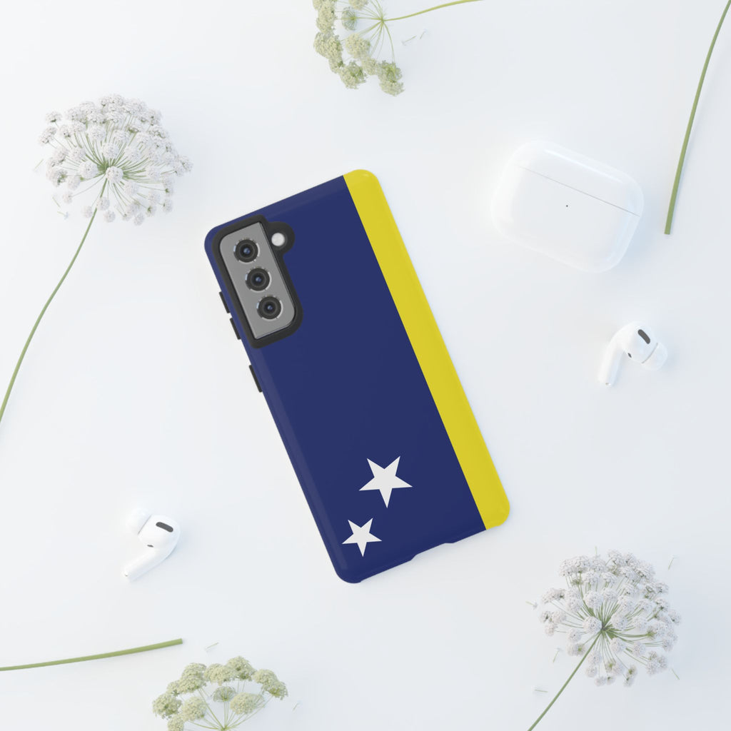Curaçao Flag Tough Phone Case - Irie Blues Boutique