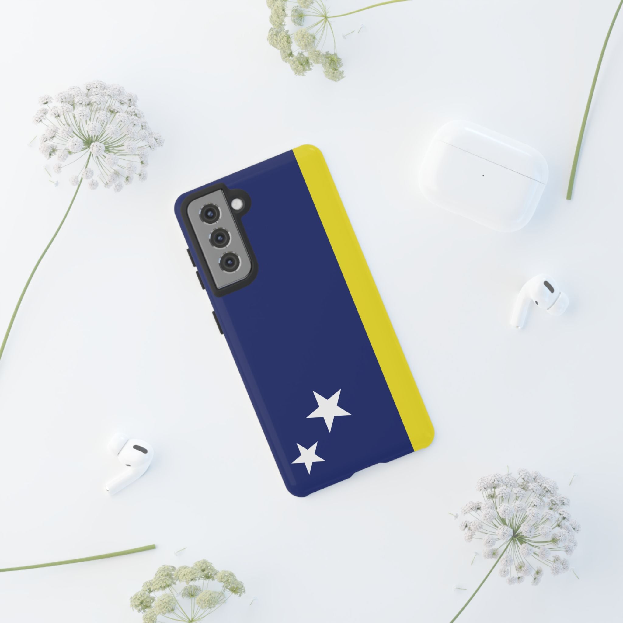 Curaçao Flag Tough Phone Case - Irie Blues Boutique