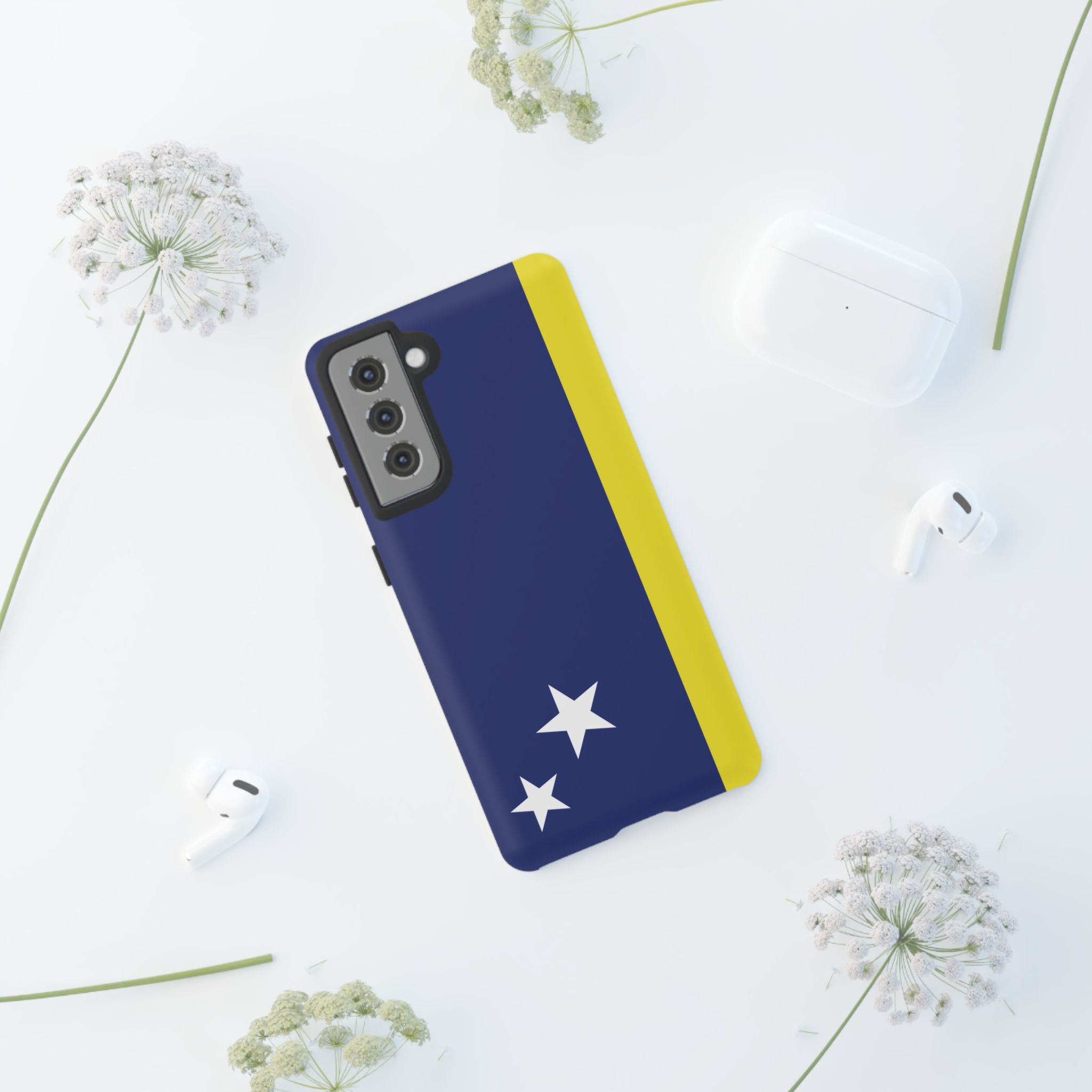 Curaçao Flag Tough Phone Case - Irie Blues Boutique