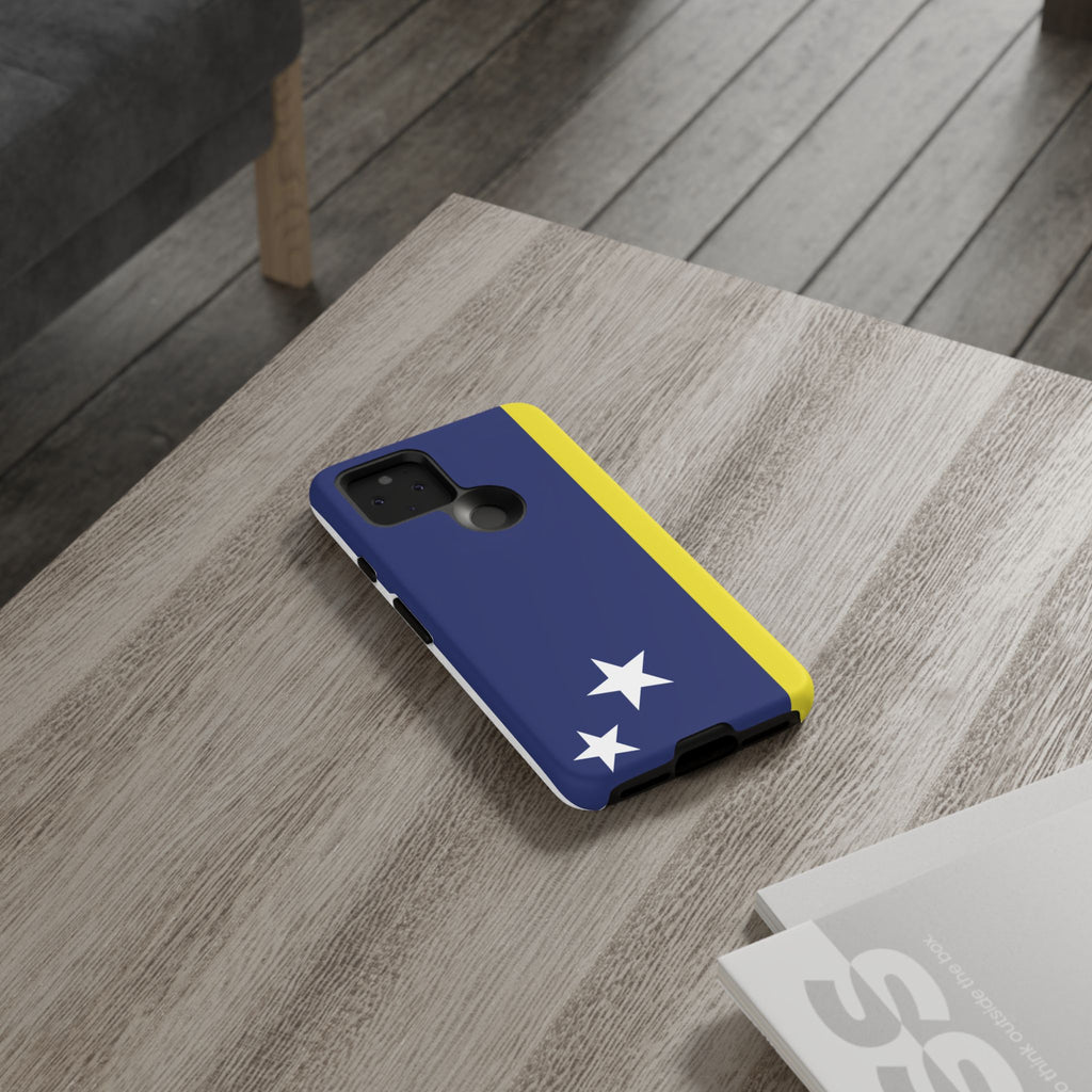 Curaçao Flag Tough Phone Case - Irie Blues Boutique