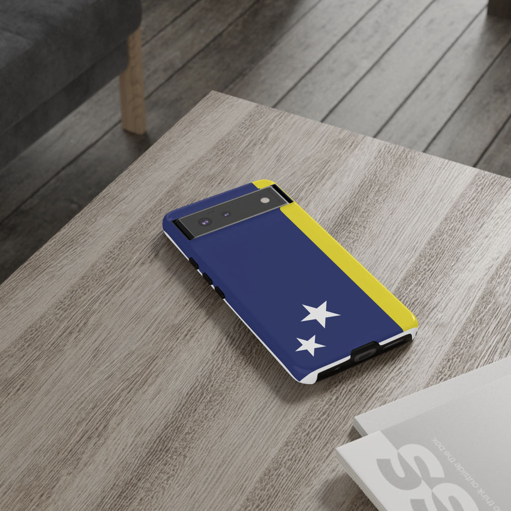 Curaçao Flag Tough Phone Case - Irie Blues Boutique
