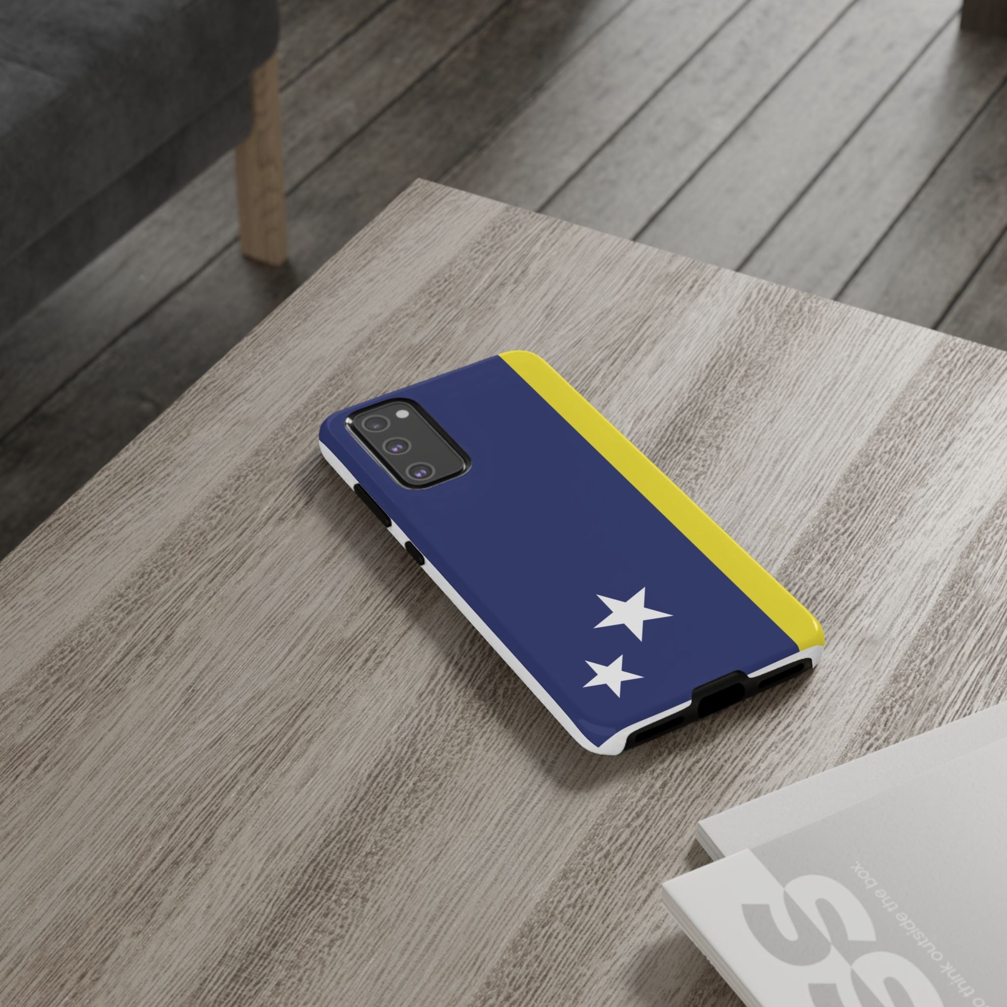 Curaçao Flag Tough Phone Case - Irie Blues Boutique