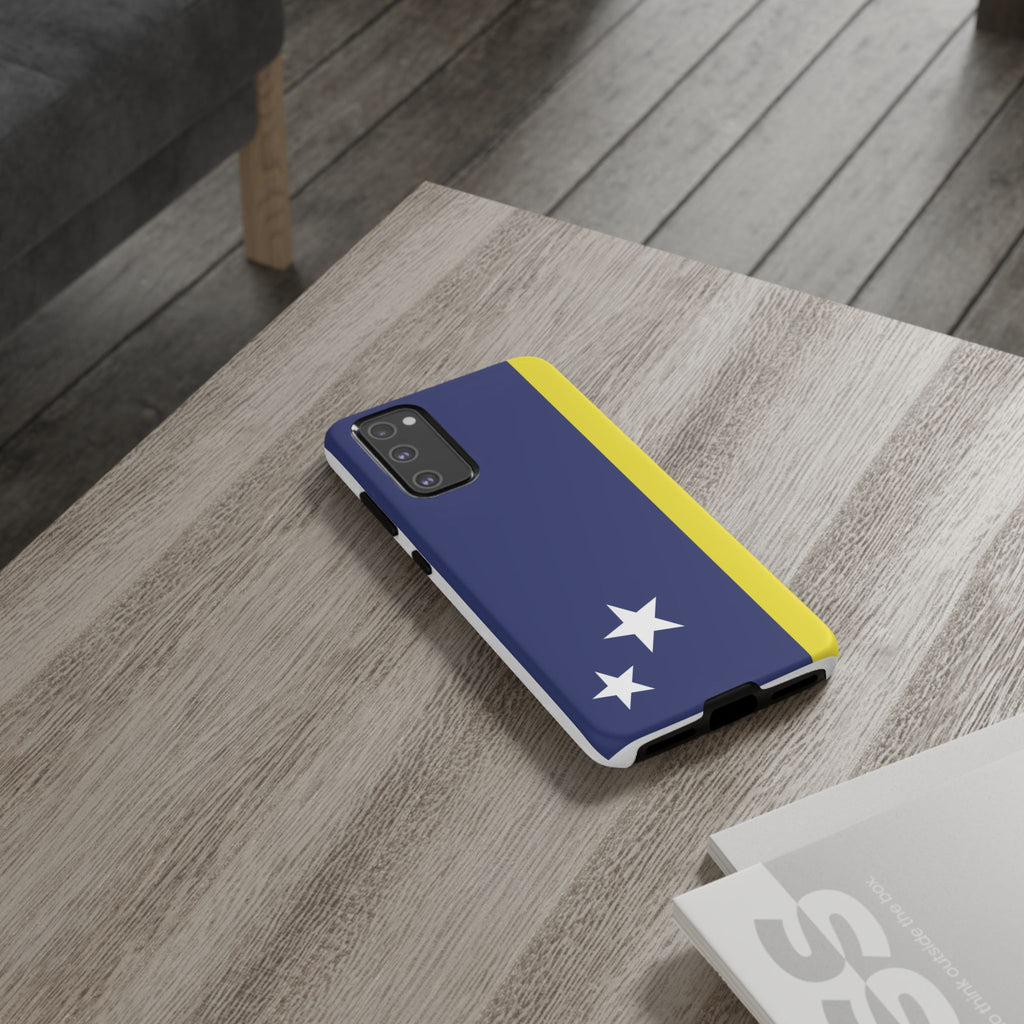 Curaçao Flag Tough Phone Case - Irie Blues Boutique