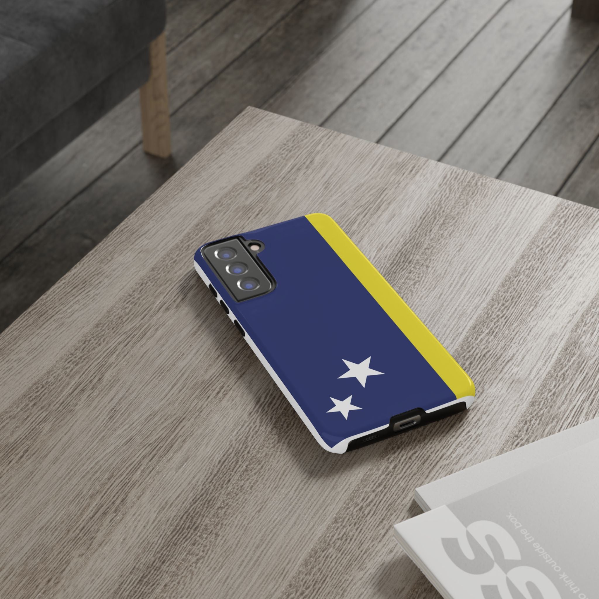 Curaçao Flag Tough Phone Case - Irie Blues Boutique