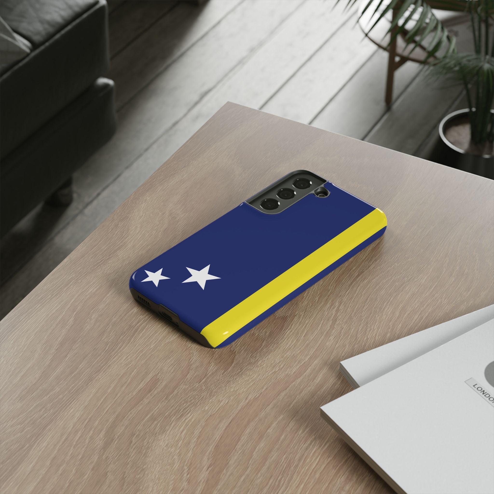 Curaçao Flag Tough Phone Case - Irie Blues Boutique