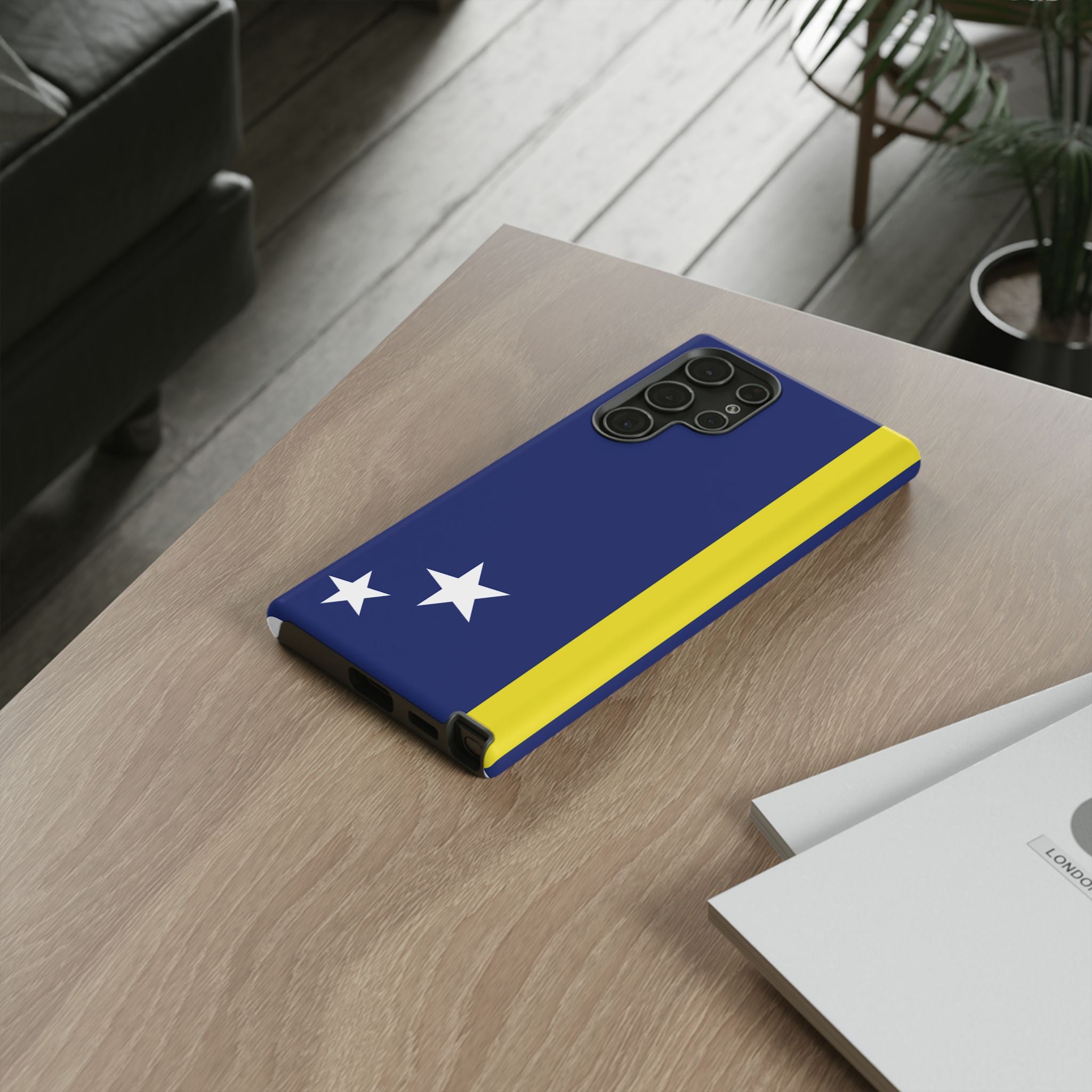 Curaçao Flag Tough Phone Case - Irie Blues Boutique
