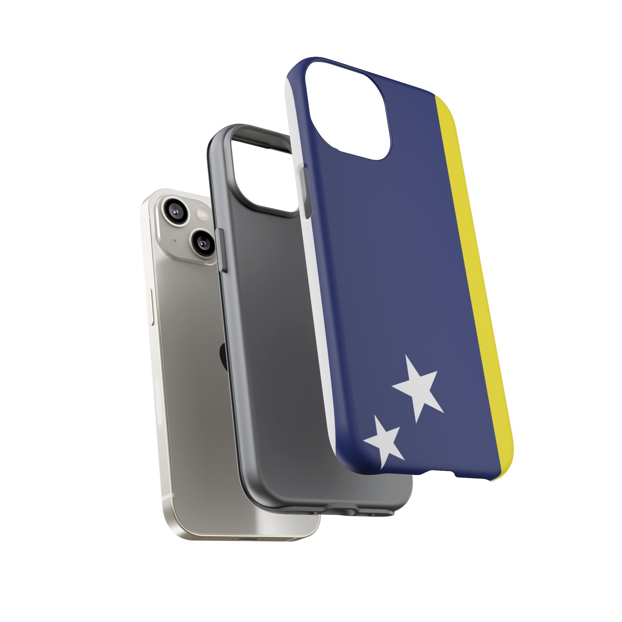 Curaçao Flag Tough Phone Case - Irie Blues Boutique