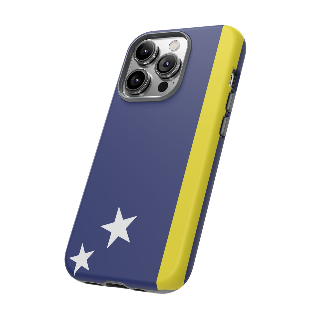 Curaçao Flag Tough Phone Case - Irie Blues Boutique